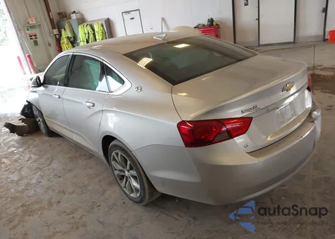 2017 Chevrolet Impala 1Lt из США, поврежденный, VIN 2G1105S34H9110147